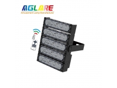 Amusement Park Lighting - 250W RGB Color Changing LED Flood Light with Remote Control